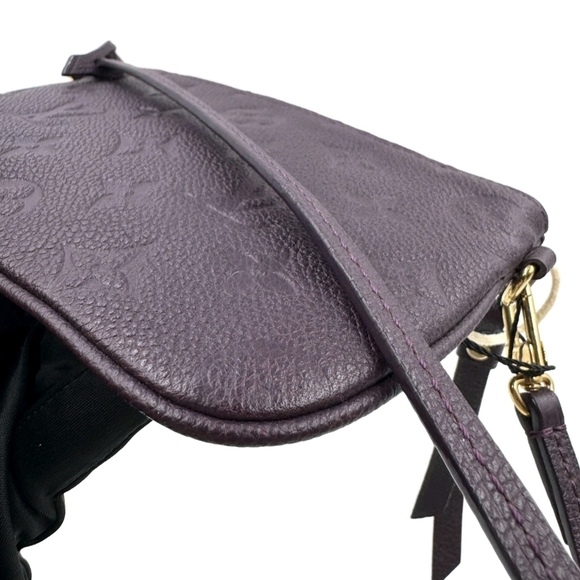 Louis Vuitton Plum Monogram Empreinte Pochette - Picture 7 of 12